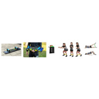 Доска с отжимающими упорами - Push Up Rack Board + подарок Фитнес резинки - Esonstyle