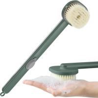 Щетка для душа с дозатором - Bath brush long handle
