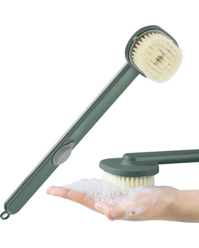 Щетка для душа с дозатором - Bath brush long handle
