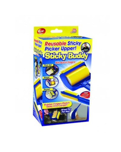 Липкі валики для чищення та прибирання Sticky Buddy Липкі валики для чищення та прибирання Sticky Buddy