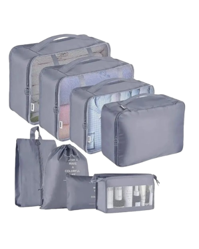 Набір дорожніх органайзерів 8 шт - Travel bags 