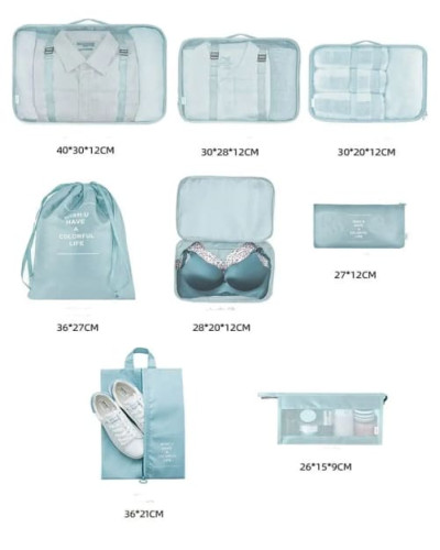 Набір дорожніх органайзерів 8 шт - Travel bags 
