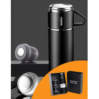Подарунковий набір термос із 3 чашками - Vacuum flask set - Vacuum flask set