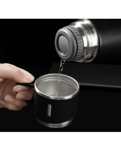 Подарунковий набір термос із 3 чашками - Vacuum flask set - Vacuum flask set Подарунковий набір термос із 3 чашками - Vacuum flask set - Vacuum flask set