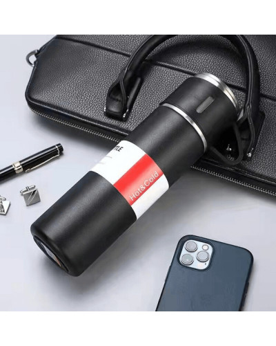 Подарунковий набір термос із 3 чашками - Vacuum flask set - Vacuum flask set Подарунковий набір термос із 3 чашками - Vacuum flask set - Vacuum flask set