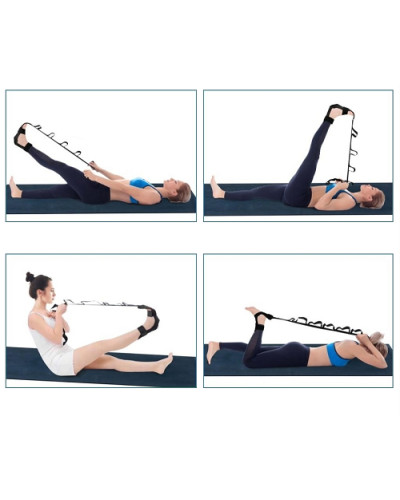 Ремінь тренажер для розтяжки і тренування ніг - Yoga stretch strap band Ремінь тренажер для розтяжки і тренування ніг - Yoga stretch strap band