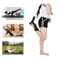 Ремінь тренажер для розтяжки і тренування ніг - Yoga stretch strap band