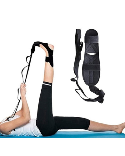 Ремінь тренажер для розтяжки і тренування ніг - Yoga stretch strap band Ремінь тренажер для розтяжки і тренування ніг - Yoga stretch strap band