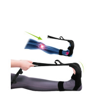 Ремінь тренажер для розтяжки і тренування ніг - Yoga stretch strap band