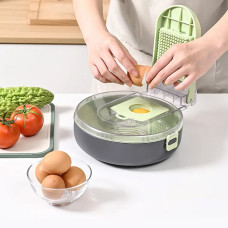 Багатофункціональна овочерізка-шатківниця Vegetable Cutte тертка для овочів і фруктів з контейнером та насадками 12  в 1