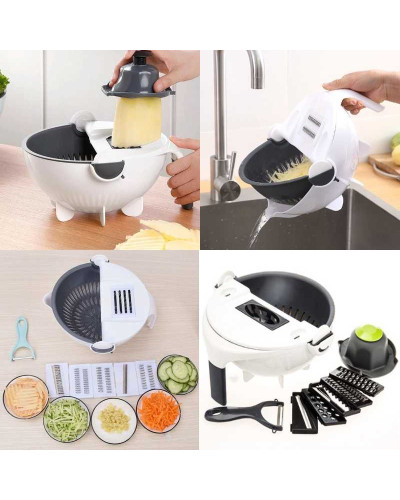 Терка универсальная с дуршлагом Veg Cutter многофункциональная