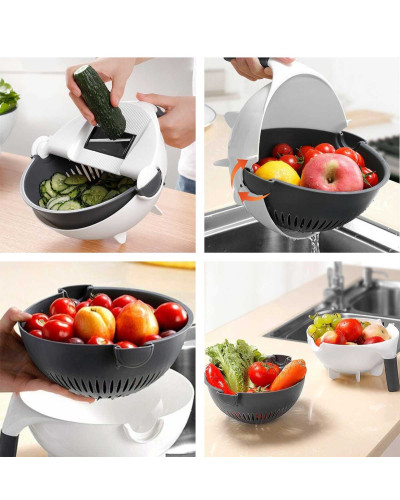Терка универсальная с дуршлагом Veg Cutter многофункциональная