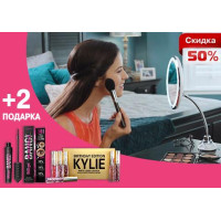 Гнучке дзеркало - Flexible Mirror + помада Kylie + туш Bang