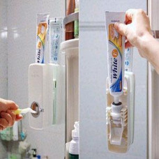 Дозатор для зубной пасты с держателем для зубных щеток