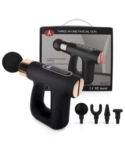 Массажер для тела - Fascial Gun HB-007