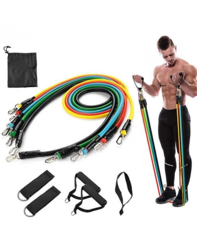 Набор резинок - эспандеров для фитнеса - Power Resistance Bands Набор резинок - эспандеров для фитнеса - Power Resistance Bands
