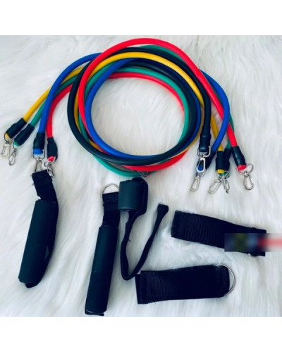 Набор резинок - эспандеров для фитнеса - Power Resistance Bands Набор резинок - эспандеров для фитнеса - Power Resistance Bands