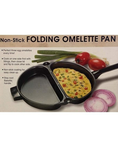 Сковорідка подвійна для омлету - Folding Omelette Pan Сковорідка подвійна для омлету - Folding Omelette Pan