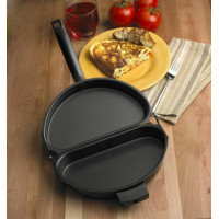 Сковорідка подвійна  для омлету - Folding Omelette Pan