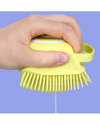 Силиконовая массажная щетка мочалка - Silicone Massage Bath Brus