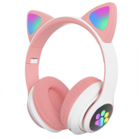 Навушники бездротові  з котячими вушками - Bluetooth Cat Ear