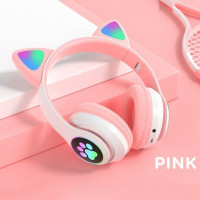 Навушники бездротові  з котячими вушками - Bluetooth Cat Ear