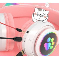 Навушники бездротові  з котячими вушками - Bluetooth Cat Ear