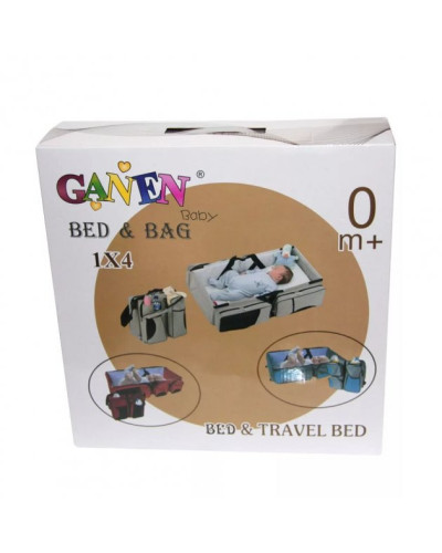 Багатофункціональна переноска ліжко для малюків - Ganen baby bed & bag