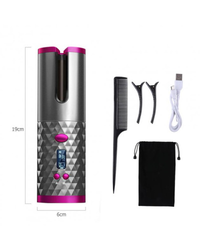 Плойка беспроводная автоматическая для завивки волос - Hair Curler