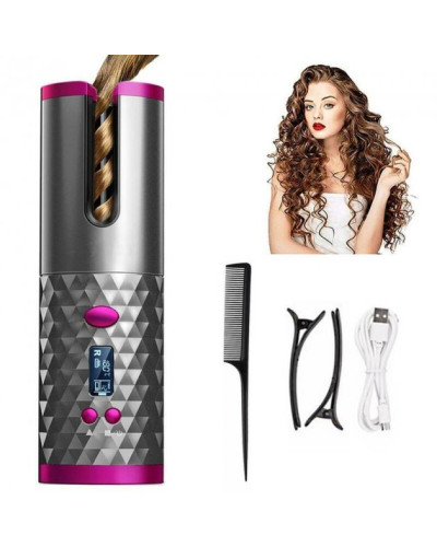 Плойка беспроводная автоматическая для завивки волос - Hair Curler