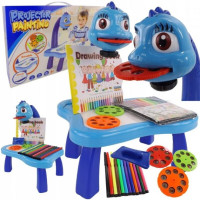 Дитячий стіл для малювання зі світлодіодним підсвічуванням - Projector painting