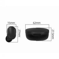 Наушники беспроводные bluetooth а6s MiPods + подарок Фитнес браслет Smart Band M5