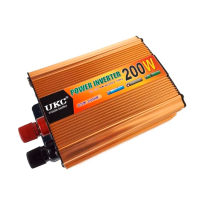 Перетворювач інвертор напруги - 200W AC/DC 12V UKC + Автомобільний вакуумний пилосос - 12V Vacuum Cleaner