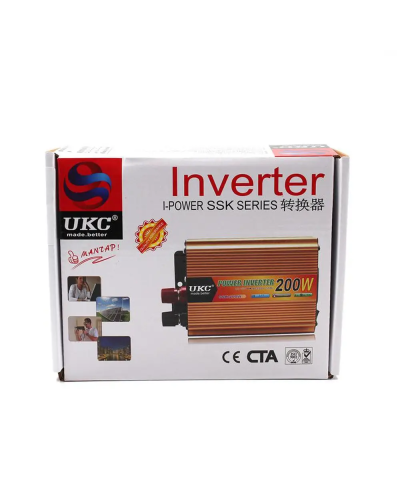 Перетворювач інвертор напруги - 200W AC/DC 12V UKC + Автомобільний вакуумний пилосос - 12V Vacuum Cleaner Перетворювач інвертор напруги - 200W AC/DC 12V UKC + Автомобільний вакуумний пилосос - 12V Vacuum Cleaner