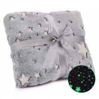 Плед, що світиться в темряві 125х160см - Magic Glow in the Dark Blanket