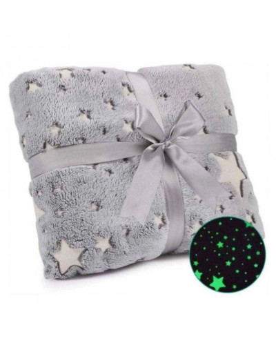 Плед, що світиться в темряві 125х160см - Magic Glow in the Dark Blanket