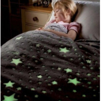Плед, що світиться в темряві 125х160см - Magic Glow in the Dark Blanket