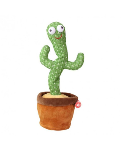Игрушка плюшевый танцующий кактус и поет - Dancing Cactus