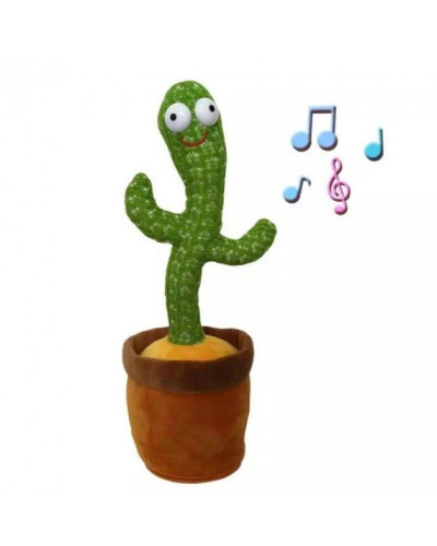 Игрушка плюшевый танцующий кактус и поет - Dancing Cactus Игрушка плюшевый танцующий кактус и поет - Dancing Cactus