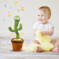 Игрушка плюшевый танцующий кактус и поет - Dancing Cactus