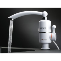 Водонагреватель проточный кран с экраном - Delimano + Электрический насос для воды - Aqua pump