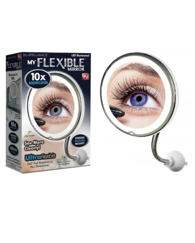Тример акумуляторний 10 в 1 - Gemei GM-592 + Гнучке дзеркало ніжкою - Flexible Mirror