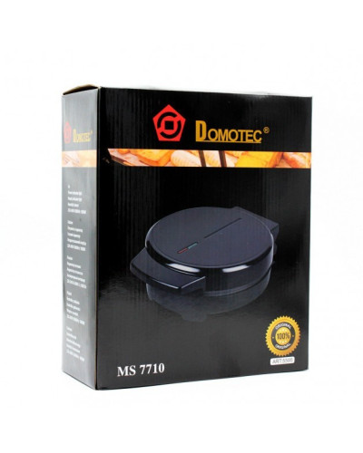 Вафельница электрическая - Domotec MS 7710 + Набор мерных ложек + Кисть и лопатка Вафельница электрическая - Domotec MS 7710 + Набор мерных ложек + Кисть и лопатка