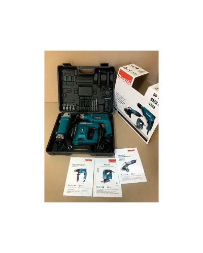 Набор инструментов (лобзик, дрель, болгарка) - Makita KP04853 Набор инструментов (лобзик, дрель, болгарка) - Makita KP04853