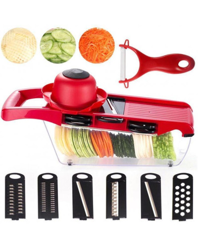Овочерізка - Mandoline Slicer 6 in 1 + Чудо - дошка 3 в 1 Овочерізка - Mandoline Slicer 6 in 1 + Чудо - дошка 3 в 1