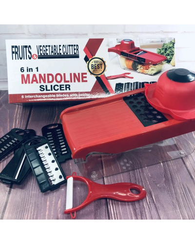 Овочерізка - Mandoline Slicer 6 in 1 + Чудо - дошка 3 в 1 Овочерізка - Mandoline Slicer 6 in 1 + Чудо - дошка 3 в 1