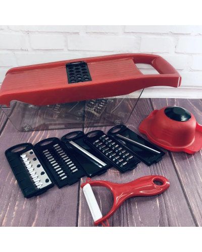 Овочерізка - Mandoline Slicer 6 in 1 + Чудо - дошка 3 в 1 Овочерізка - Mandoline Slicer 6 in 1 + Чудо - дошка 3 в 1