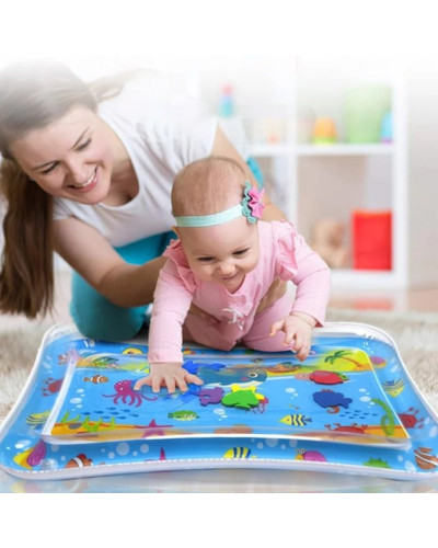 Надувной водный развивающий коврик - Inflatable water play mat Надувной водный развивающий коврик - Inflatable water play mat