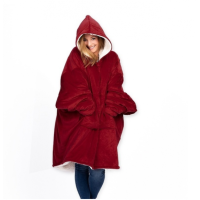 Плед із капюшоном - Huggle Hoodie + рукавички для сенсорних екранів iGlove