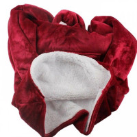 Плед із капюшоном - Huggle Hoodie (червоний)(467-1022)